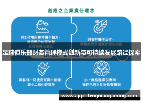 足球俱乐部财务管理模式创新与可持续发展路径探索 足球俱乐部财务管理模式创新与可持续发展路径探索
